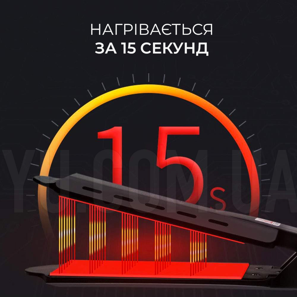 Професійний випрямляч для волосся Gemei TOURMALINE Професійний випрямляч для волосся Gemei TOURMALINE